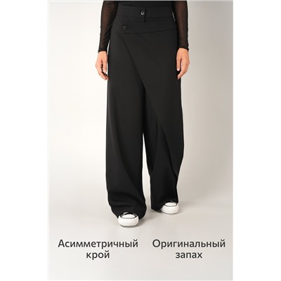 Женские асимметричные брюки с запахом Happyfox