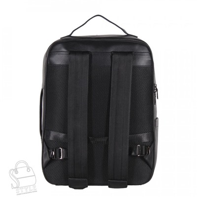 Рюкзак мужской кожаный 131419-159H black Heanbag