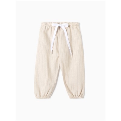 Брюки детские MINAKU, бежевые, рост 80-86 см