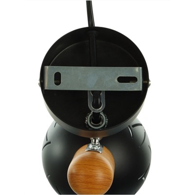 Спот настенный BayerLux «Алейда», 1хЕ14, 40 Вт, черный, 13×13×10 см