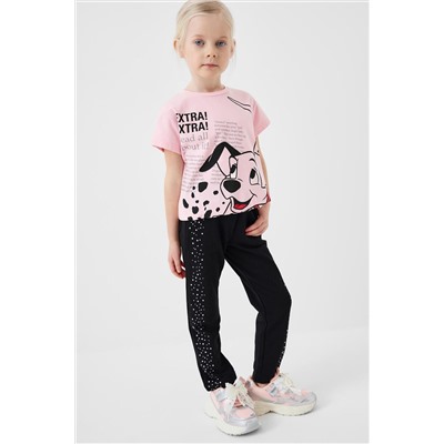 Брюки трикотажные для девочек PLAYTODAY, 1240914