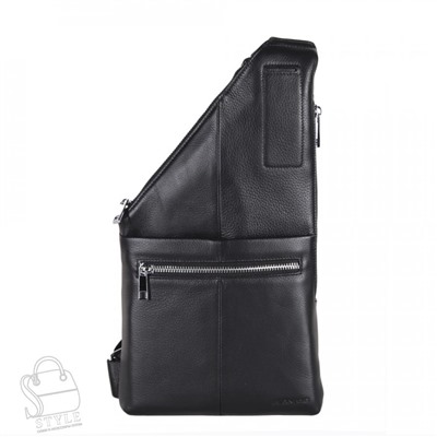 Рюкзак мужской кожаный 2096BSH black Heanbag