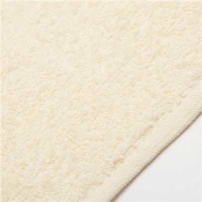 Полотенце махровое «Экономь и Я», 70×140 см, 100% хлопок, 320 г/м², молочное