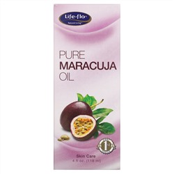 Life-flo, Беспримесное масло маракуйи, 4 ж. унц. (118 мл)
