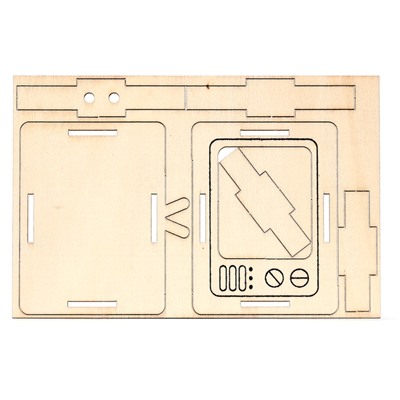 Набор для творчества «Ретро гирлянда», телевизоры, 6 основ