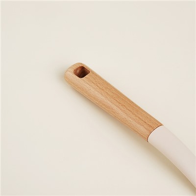 Лопатка с прорезями SL Home, 33×9×5 см, бежевая