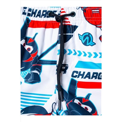 Шорты текстильные плавательные для мальчиков, средней длины PLAYTODAY, 1239575