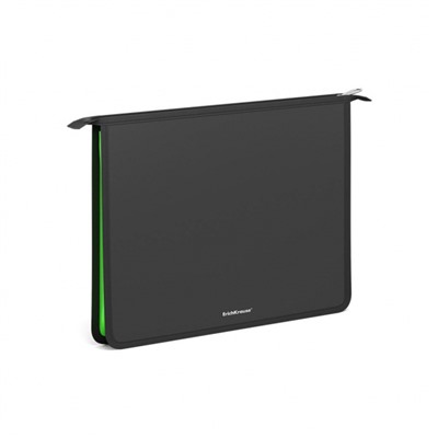 Папка для тетрадей А4 на молнии сверху Matt Accent ассорти 55049 ErichKrause