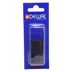 Dewal Шпильки для волос волна SLT45V-1/60, 45 мм, чёрный, 60 шт. KRISTALLER, 1118384