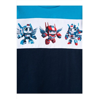 Фуфайка трикотажная для мальчиков (футболка) PLAYTODAY, 1243127