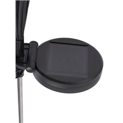 Садовый светильник «Шарики», уличный, на солнечной батарее, 68 см, 10 LED, свечение мульти