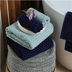 Полотенце махровое Love Life «Комфорт» 50×90 см, серо-голубой, 100% хл, 500 г/м²