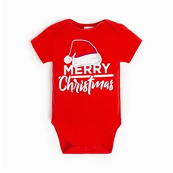 Боди Крошка Я Merry Christmas, рост 80-86 см