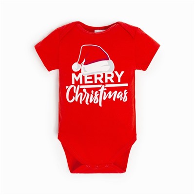 Боди Крошка Я Merry Christmas, рост 80-86 см
