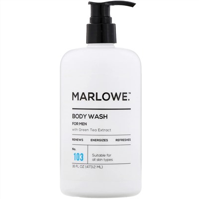 Marlowe, Men's, гель для душа, № 103, 473,2 мл