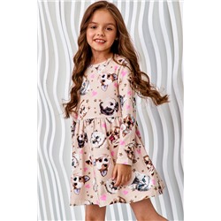 Платье д/дев Juno AW22GJ509 FLUFFY FRIENDS