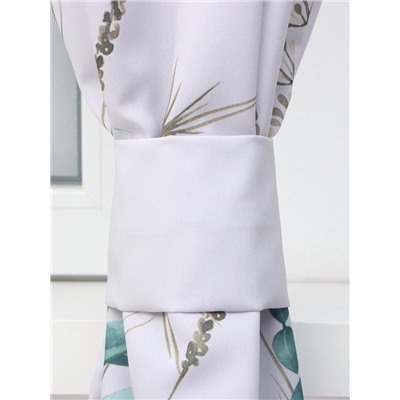 Шторы для кухни с подхватами «Этель» Cotton, 145×180 см, комплект - 2 шт.