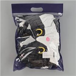 Мягкая игрушка без наполнителя «Котик», 130 см, цвет черный