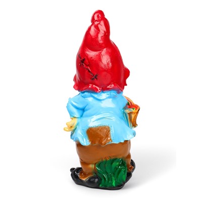 Садовая фигура из гипса «Гном с виноградом», 50×17×20 см