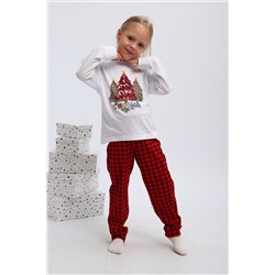 Пижама детская П324 Нарядные Ёлочки