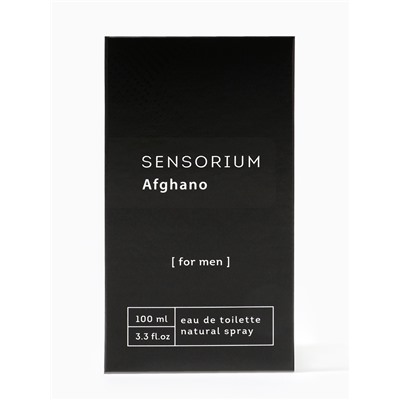 Туалетная вода мужская Sensorium Afghano, 100 мл