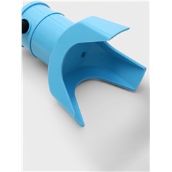 Башня пивная TowerRocket, колба 3 л, ёмкость для льда, подсветка, пластик, голубая