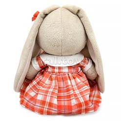 Зайка Ми в платье в клетку (большой)