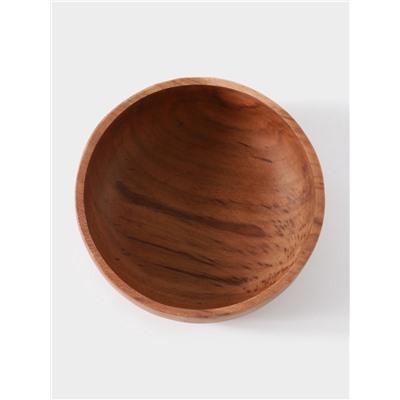 Миска, 13×13×5 см, тиковое дерево