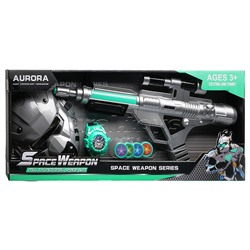 Набор оружия "Защитник вселенной" (свет, звук) на батарейках, в коробке