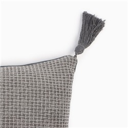 Наволочка декоративная «Этель», сканди 45×45 серый