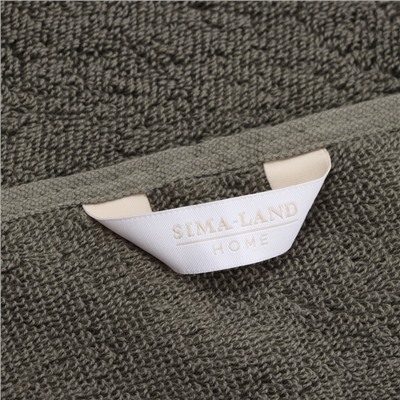 Полотенце махровое SL HOME: Basic "Олива" 90х150 см, 100% хлопок, 530 г/м2