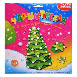 Игрушка из фетра своими руками. Ёлочка