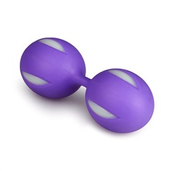 Фиолетовые вагинальные шарики Wiggle Duo