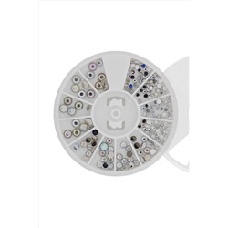 Nail Art Набор страз для ногтей №8, голография KRISTALLER, 1107729
