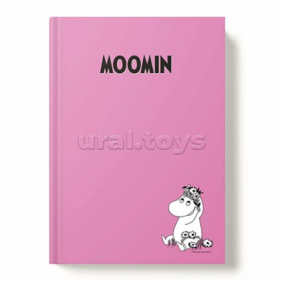 Книжка записная А6+ 128л "Moomin"