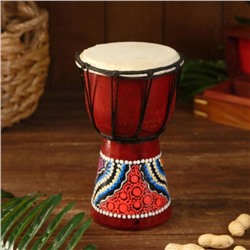 Сувенирный музыкальный инструмент «Барабан Джембе», 20 см, МИКС