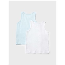 Майка трикотажная для мальчиков, 2 шт в комплекте