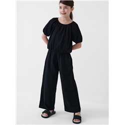 Комплект трикотажный для девочек: джемпер (футболка), брюки