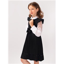 Блузка для девочки длинный рукав Соль&Перец