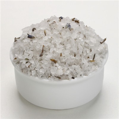 Соль для ванны с цветами горной лаванды, 150 г, Чистое счастье