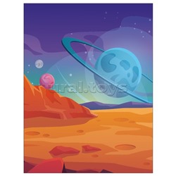 Веселые наклейки. В космосе