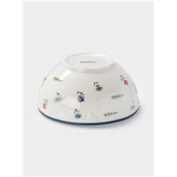 Салатник Доляна «Романс», d=14.1 см, костяной фарфор, белый