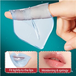 Коллагеновая маска-патч для губ с Черникой Sadoer, серия "Новый Год"