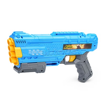 Бластер "Attacker-4" в коробке