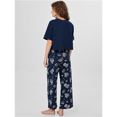 КОМПЛЕКТ ЖЕНСКИЙ (ФУТБОЛКА, БРИДЖИ) 592444