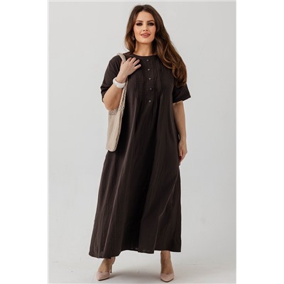 Платье  26002/02/Коричневый