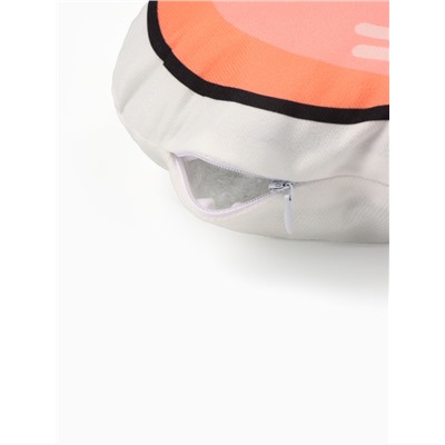 Подушка декоративная детская «Этель. Персик», 37×27 см, велюр