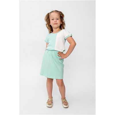 Костюм с юбкой Элис Мятный/молочный НАТАЛИ, 876332