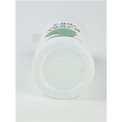 Бутылка для воды пластиковая «Ешь, молись, худей», 750 мл