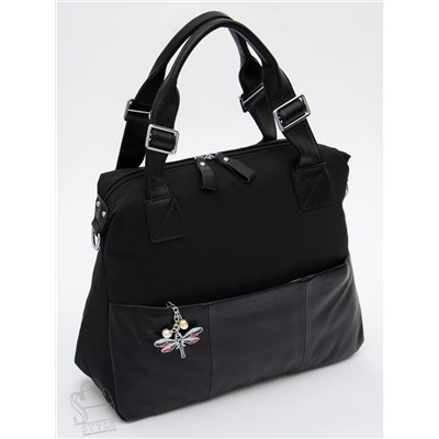 Сумка дорожная 8587-01Y black Polina&Eiterou